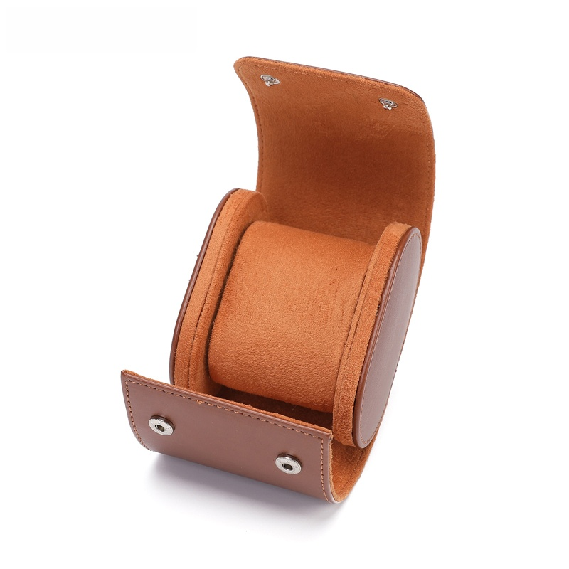 BowLift | Vintage Leather 3-Slot Men's Watch Box for Travel