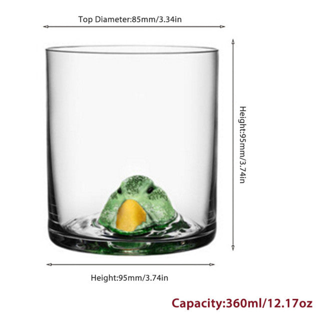 BowLift | 3D Animal Ultra Clear Unique Wine Glass