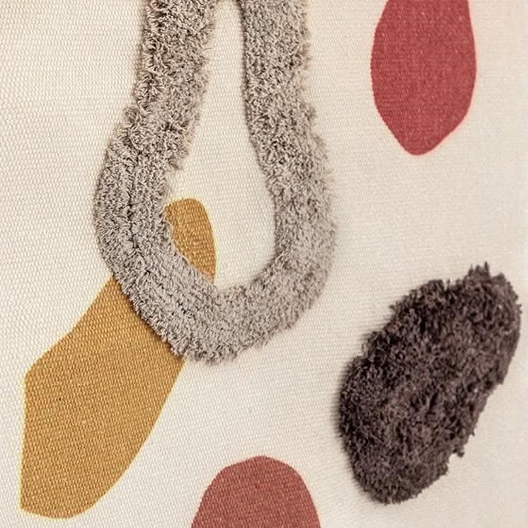 BowLift | Handwoven Cotton Wall Tapestry with Geometric Pattern