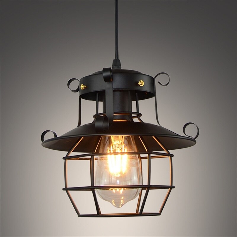 BowLift | Retro Antique Industrial Loft Ceiling Lamp