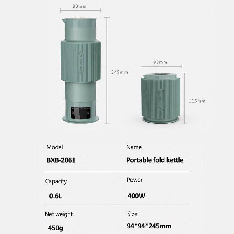 BowLift | Elegant Electric Folding Portable Kettle Teapot
