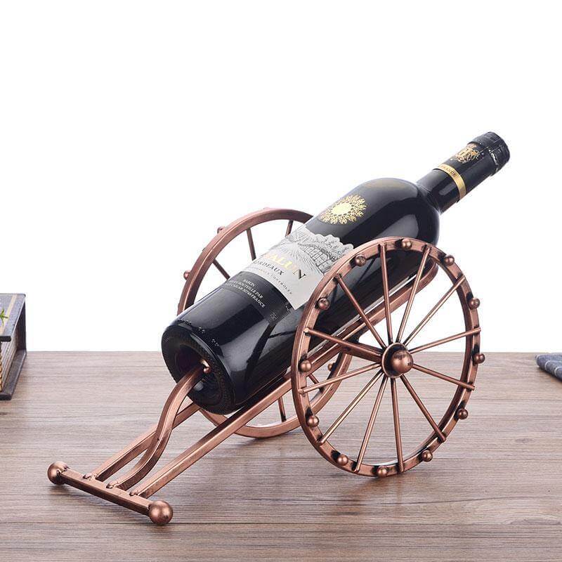 BowLift | Antique Cannon Wine Bottle Holder