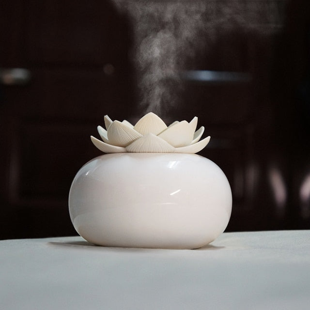 BowLift | Lotus Ceramic Simplicity Aroma Humidifier