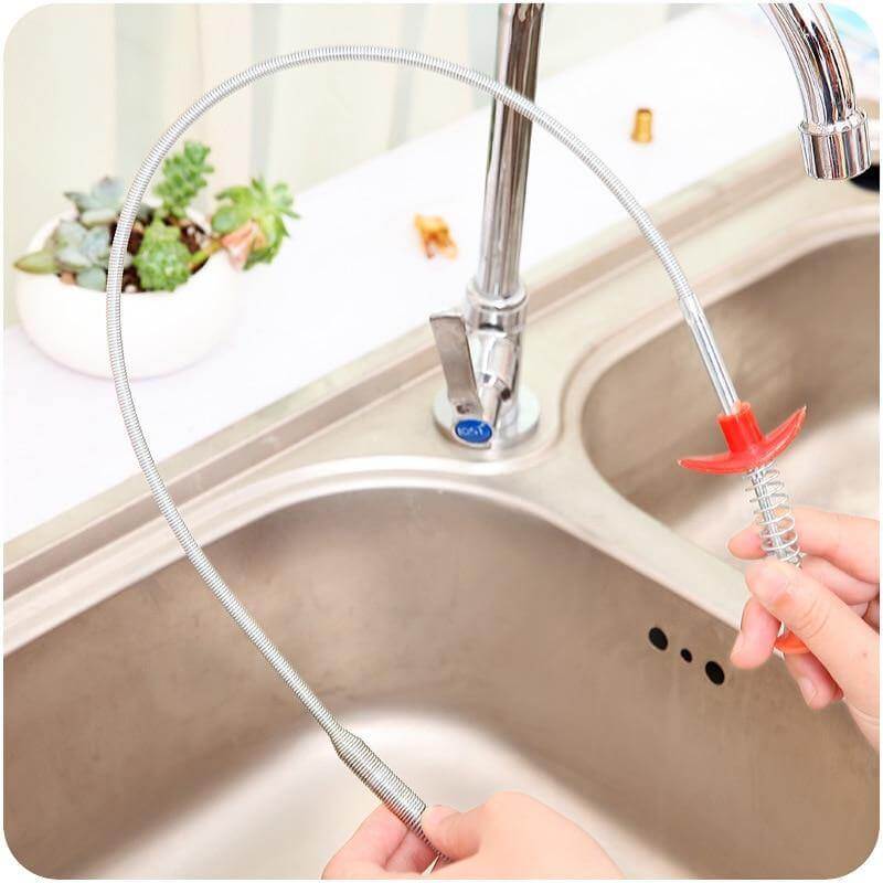 BowLift | Elastic Clog Remover Drain Cleaning Stick Tool