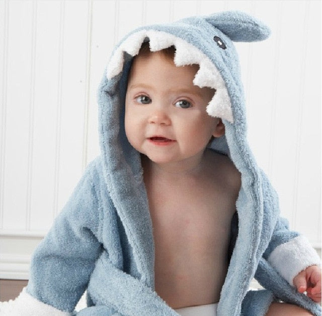 BowLift | Hooded towel with animal motif