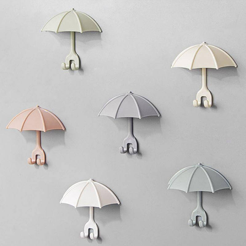 BowLift | 3pcs Set Cute Umbrella Toothbrush Hook
