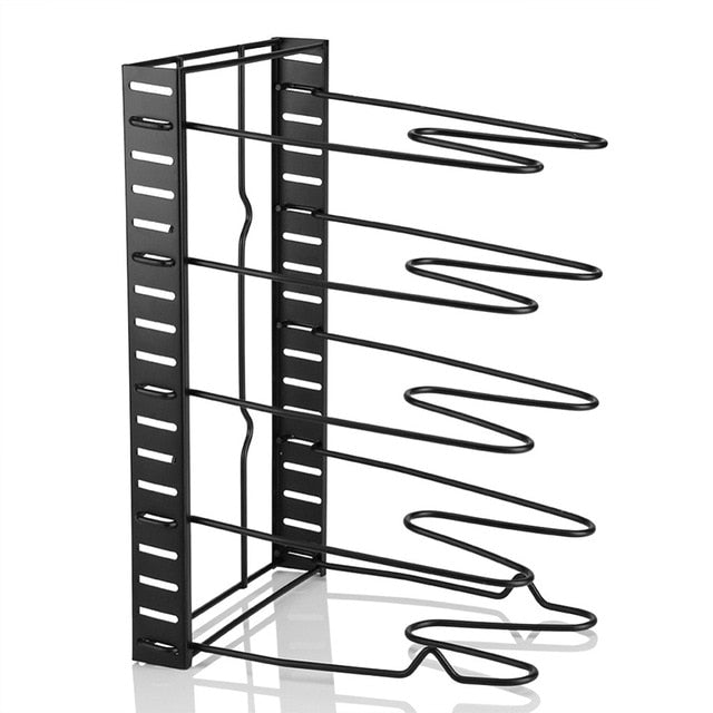 BowLift | Adjustable Multi-Tier Kitchen Pan Organizer