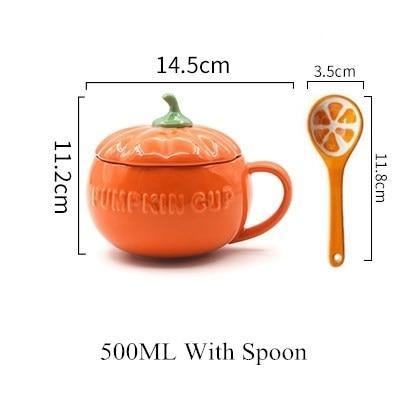 BowLift | Creative Ceramic Pumpkin Mug Cup