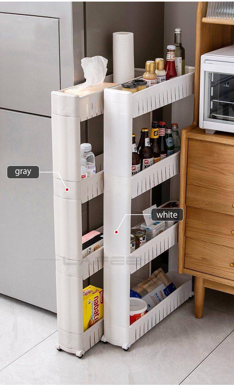 BowLift | Wheeled Mobile Tiny Storage Shelf