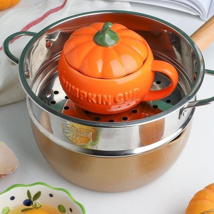BowLift | Creative Ceramic Pumpkin Mug Cup