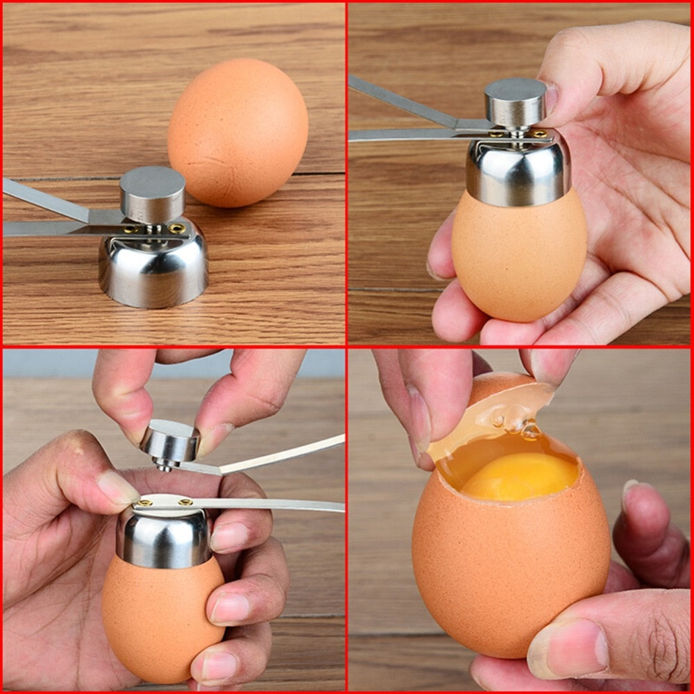 BowLift | Stainless Steel Egg Shell Opener