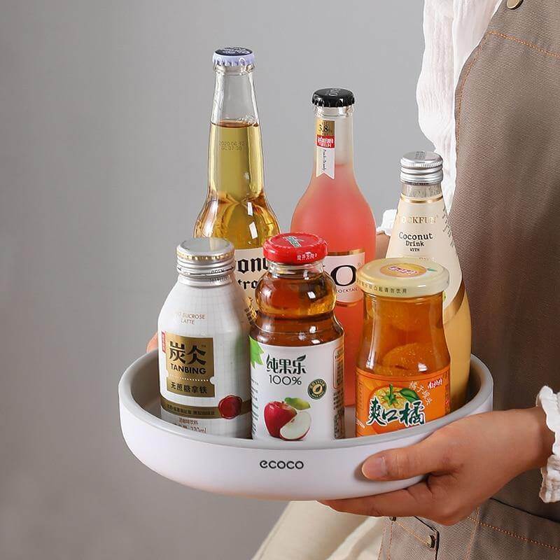 BowLift | 360° Rotating Tray Seasoning Bottle Organizer