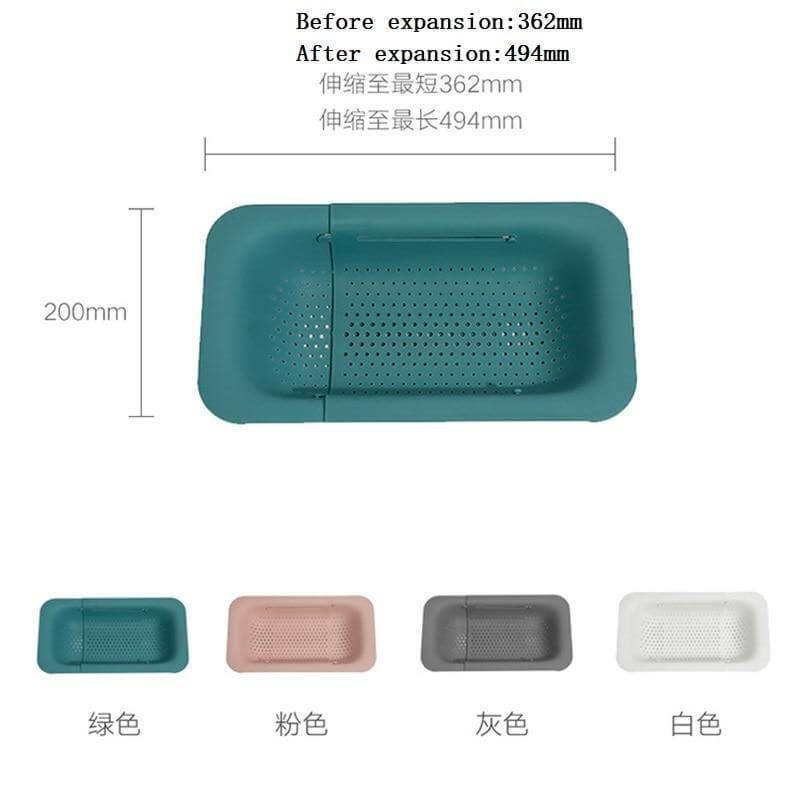 BowLift | Stylish Extendable Kitchen Drain Basket