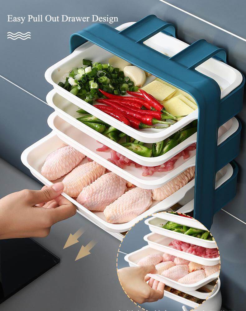 BowLift | Wall-Mounted Space Saving Kitchen Organizer