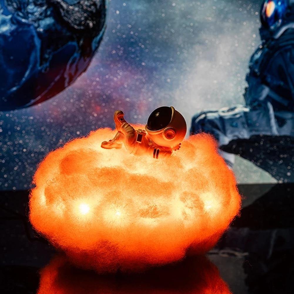 BowLift | Astronaut Colorful Clouds Night Light