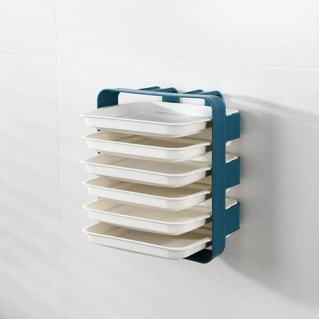 BowLift | Wall-Mounted Multi Layer Kitchen Food Cooking Organizer