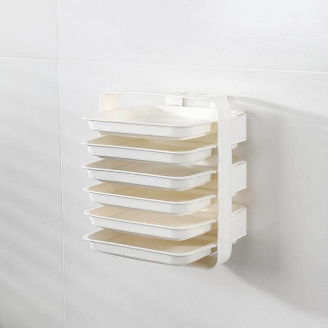 BowLift | Wall-Mounted Multi Layer Kitchen Food Cooking Organizer