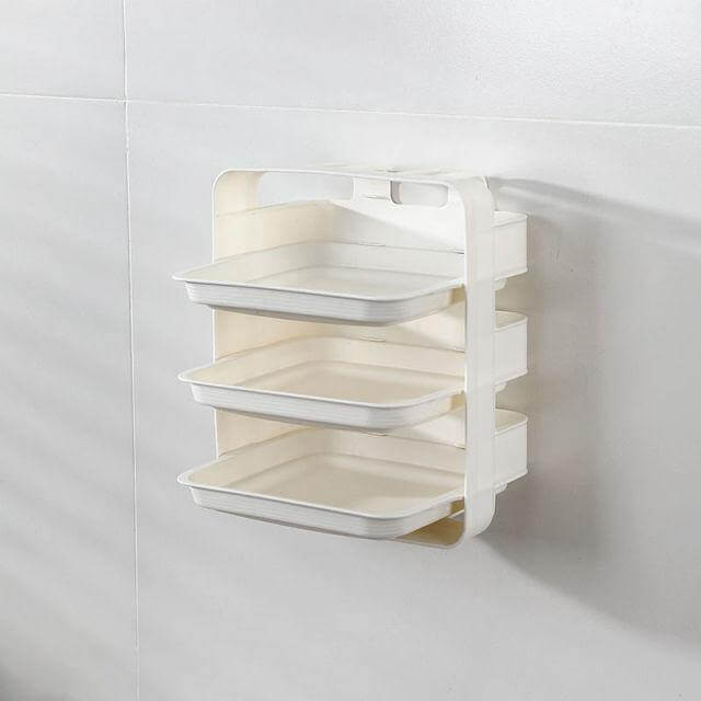 BowLift | Wall-Mounted Multi Layer Kitchen Food Cooking Organizer