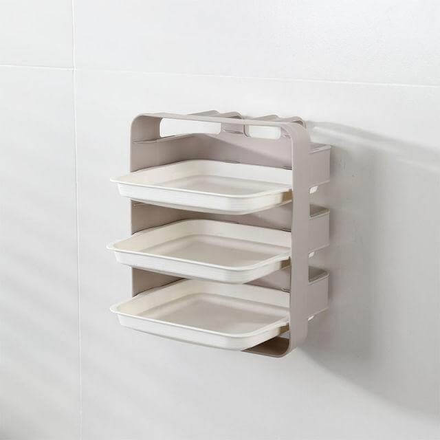 BowLift | Wall-Mounted Multi Layer Kitchen Food Cooking Organizer
