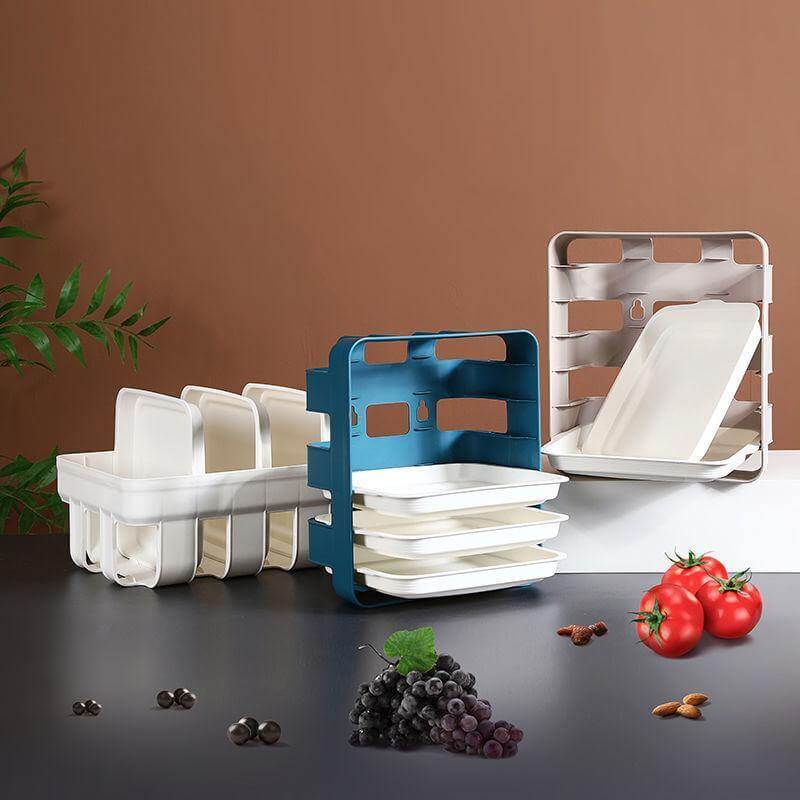 BowLift | Wall-Mounted Multi Layer Kitchen Food Cooking Organizer