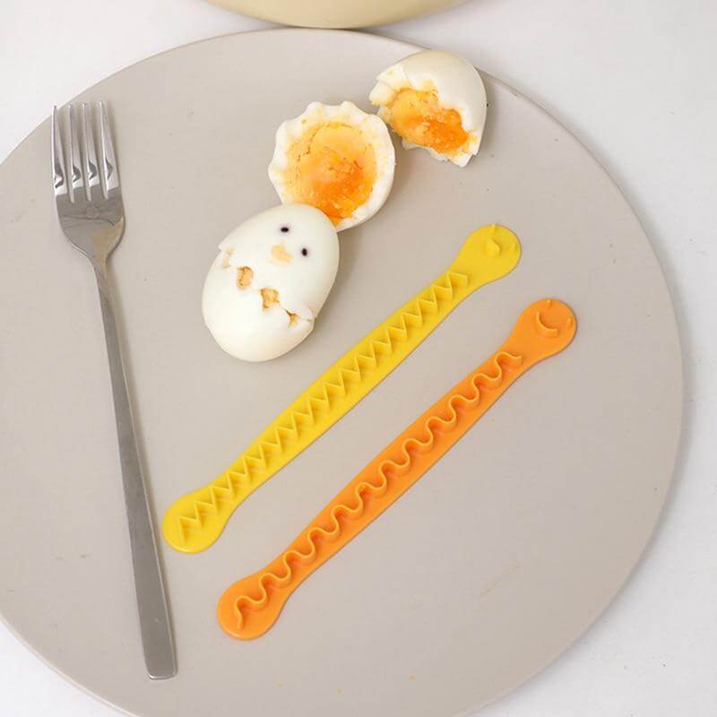 BowLift | 6pcs Smiley Face Cute Egg Cutter