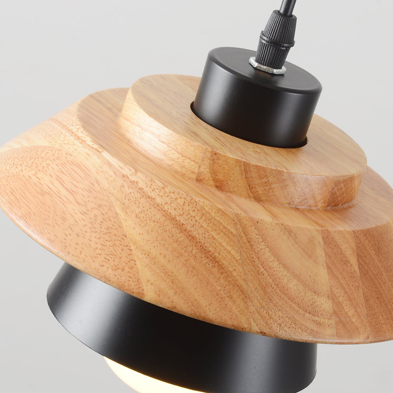 BowLift | Modern Nordic Wooden Pendant Light