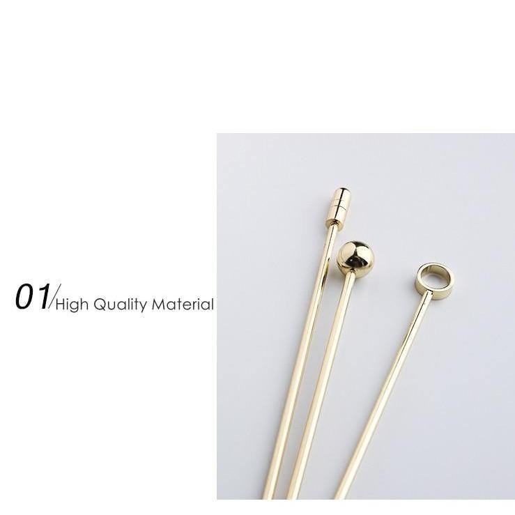 BowLift | Elegant Stainless Steel Fruit Fork Jar