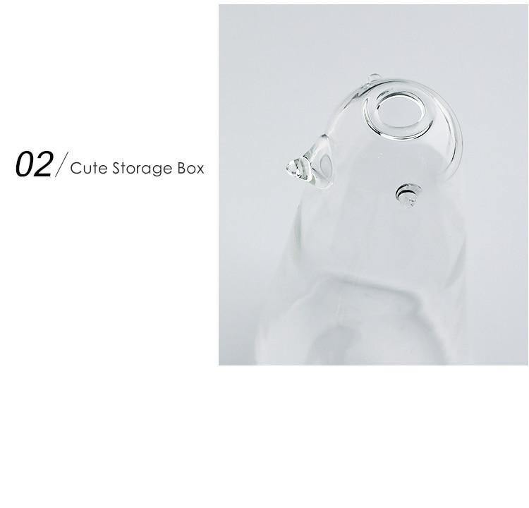 BowLift | Elegant Stainless Steel Fruit Fork Jar