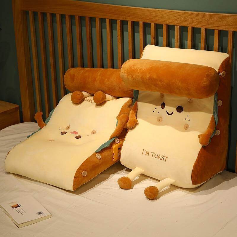 BowLift | I AM TOAST Cute Bedside Comfy Washable Pillow