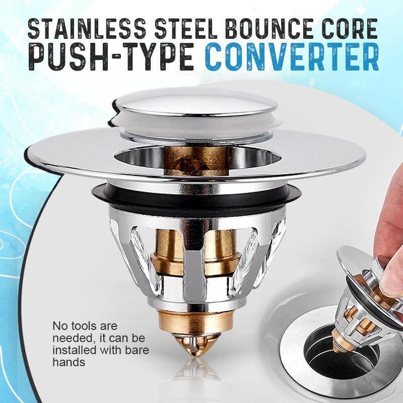 BowLift | Universal Pop-Up Sink Drain Filter Plug