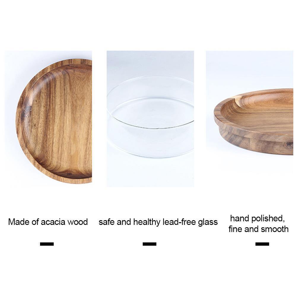 BowLift | Elegant Glass Bowl Dried Food Storage Box
