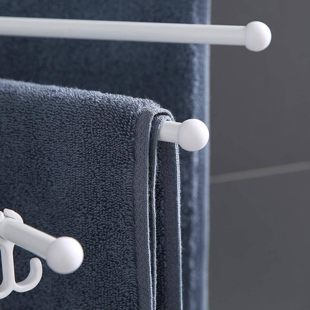 BowLift | Wall-Mounted Rotating Multi-Layer Towel Rack