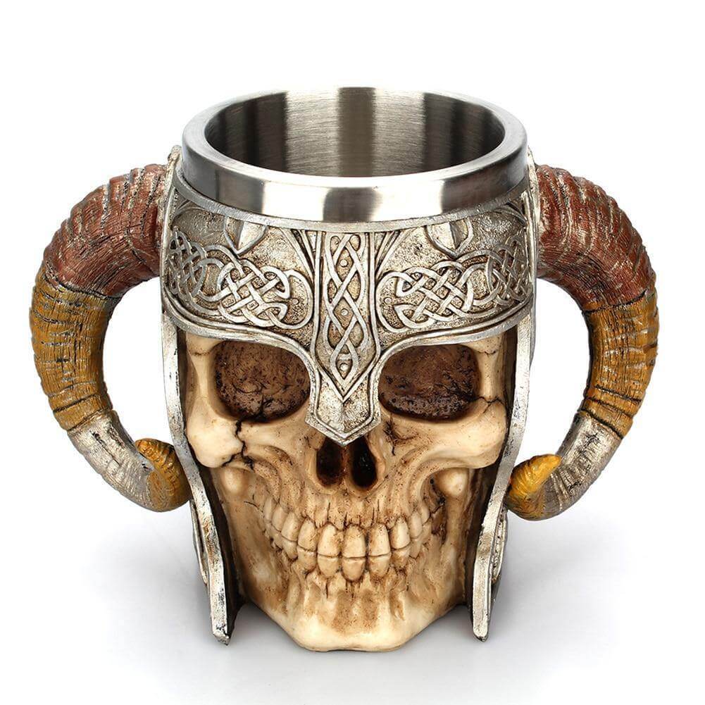 BowLift | Ancient Skull Stainless Steel Mug