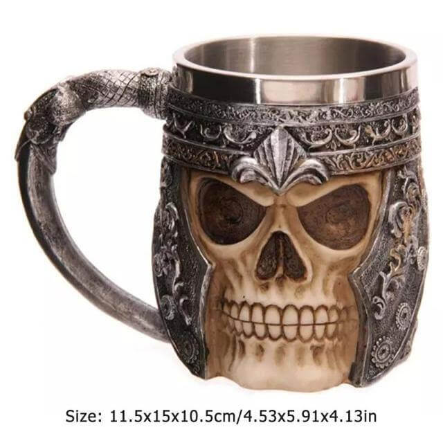 BowLift | Ancient Skull Stainless Steel Mug