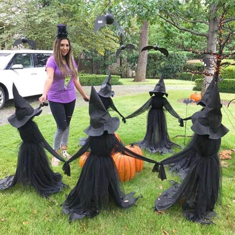 BowLift | 3Pcs Voice Control Halloween Witch Decoration Light Set