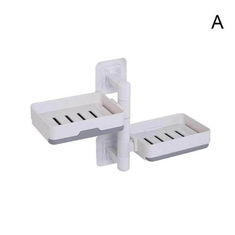 BowLift | Wall-Mounted Multi Layer Rotatable Soap Holder