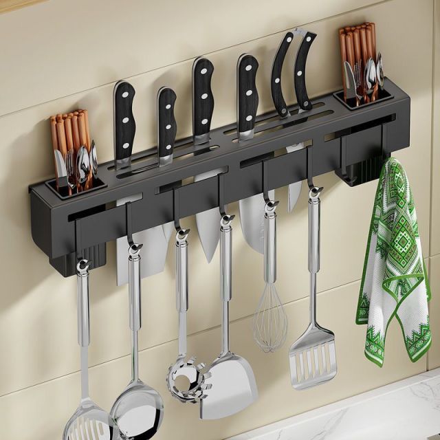 BowLift | Punch-free Kitchen Tableware Storage Rack