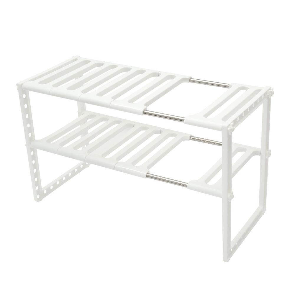 BowLift | Adjustable Double Layer Kitchen Dish Storage Rack