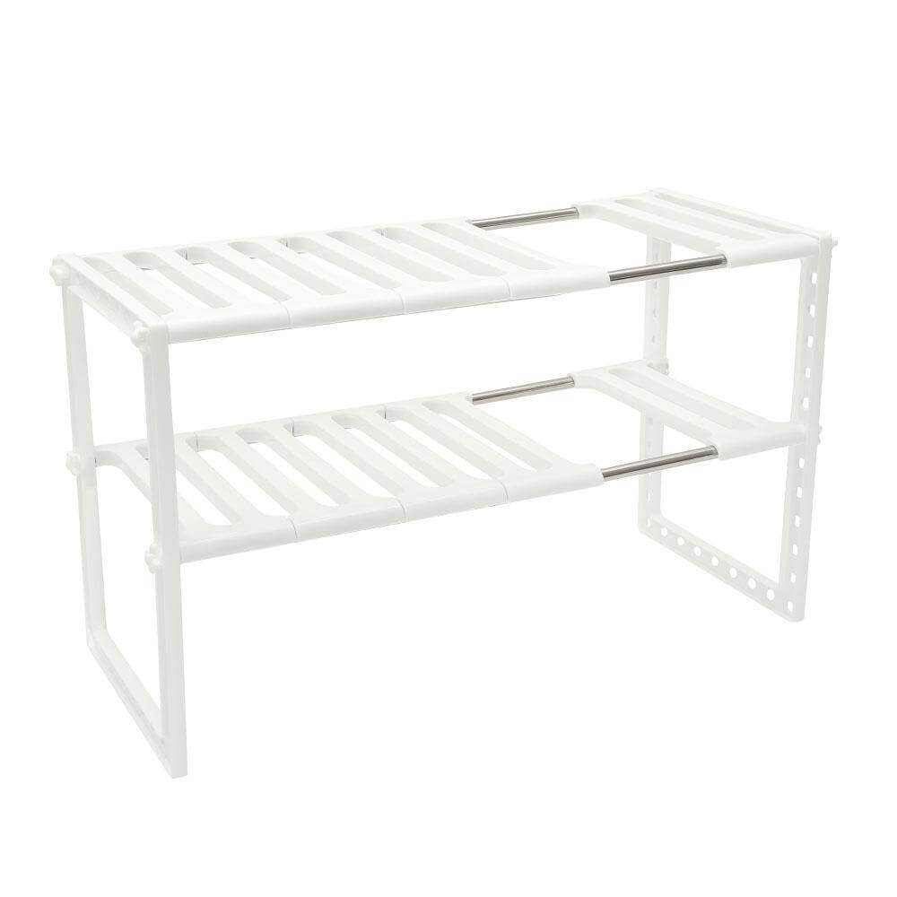 BowLift | Adjustable Double Layer Kitchen Dish Storage Rack