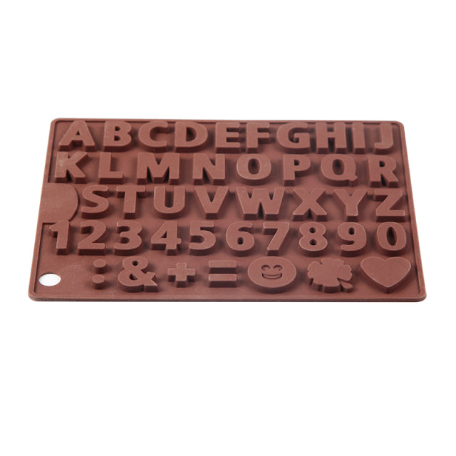 BowLift | 3D Alphabet Silicone DIY Chocolate Mold