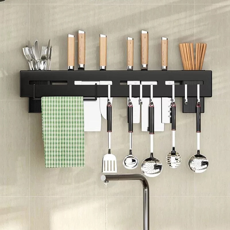 BowLift | Punch-free Kitchen Tableware Storage Rack