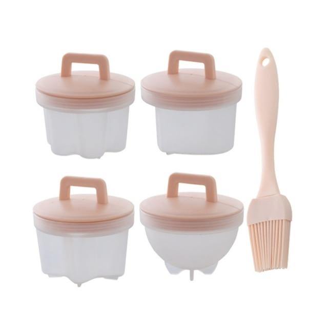 BowLift | 4pcs Silicone Steamed Egg Cooker