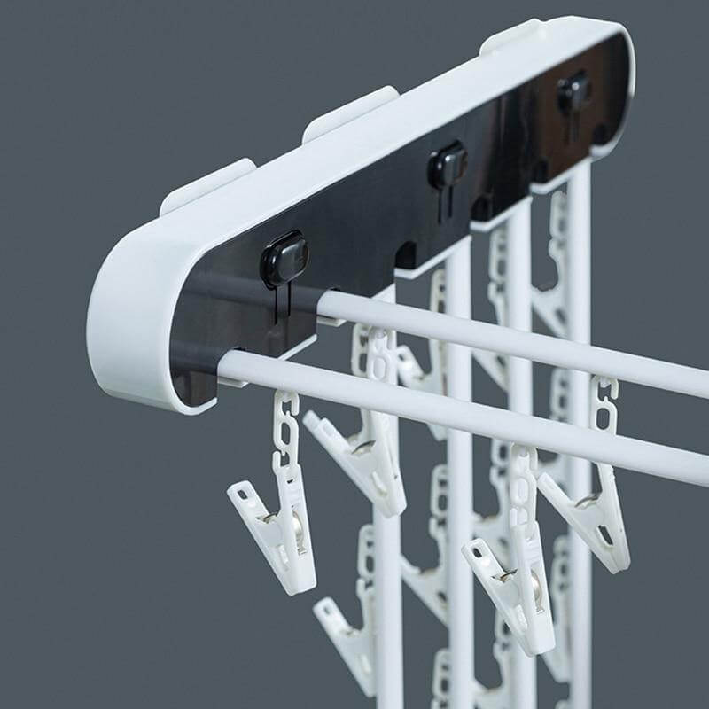 BowLift | Wall-Mounted Folding Easy Drying Sock Hanger Rack