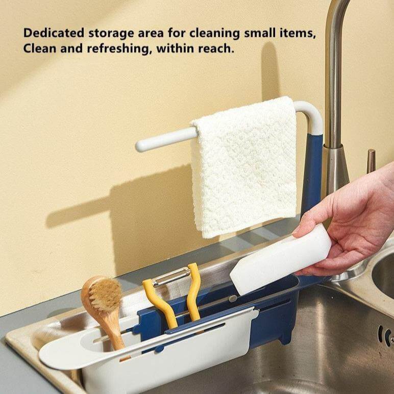 BowLift | 2in1 Kitchen Sink Folding Drain Rack
