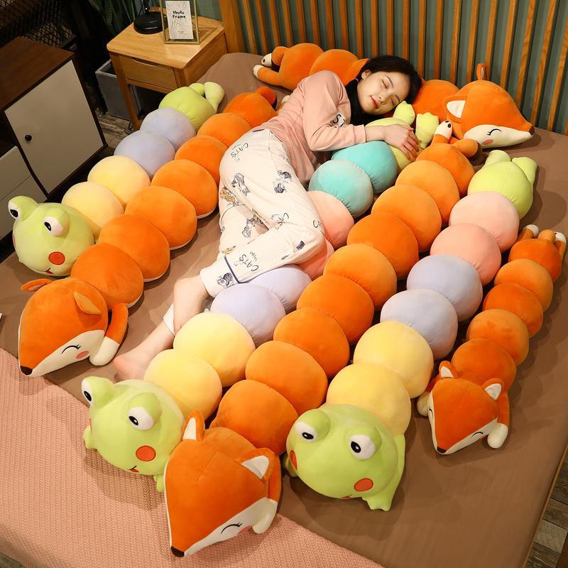 BowLift | Cute Caterpillar Soft Plush Pillow