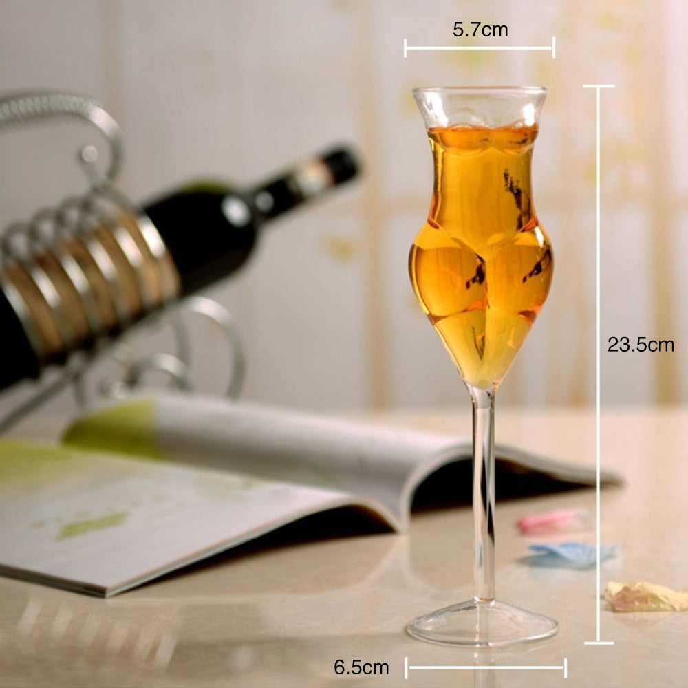 BowLift | Crystal Sexy Body Wine Glass
