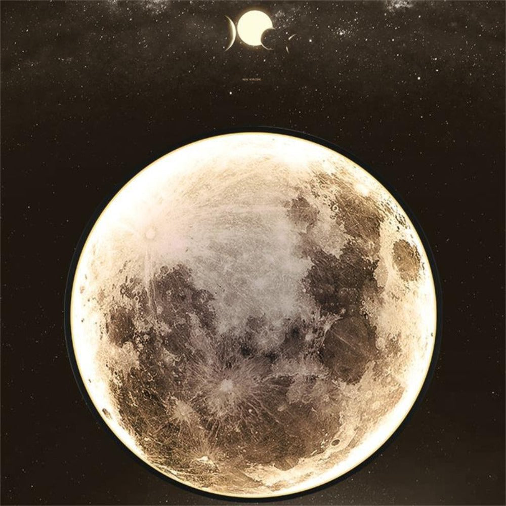 BowLift | 3D LED Moon or Earth Ceiling or Wall Light