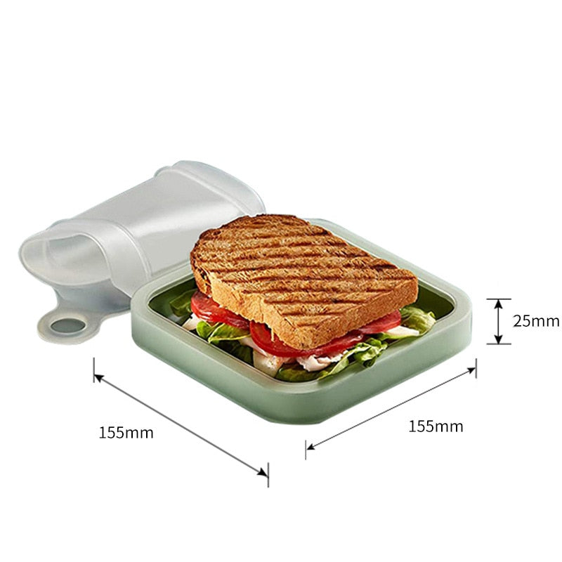 BowLift | Eco-Friendly Microwavable Reusable Silicone Sandwich Box