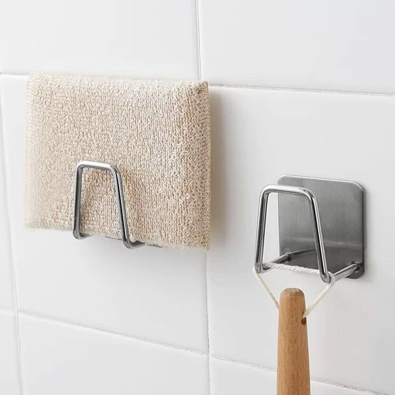 BowLift | 4pcs Stainless Steel Sink Sponge Holder