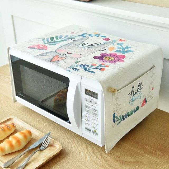 BowLift | Artsy Microwave Cotton Cover Organizer